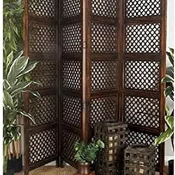 Shilpi Wooden Partition/Screen/Room Divider 72 inch Height (6 ft)-picture-12