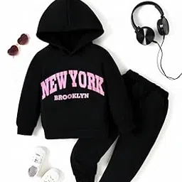 r cube Toddler/New York Brooklyn Letter Print Pullover Hoodie Sweatshirt & Sweatpants-picture-22