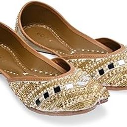 rocia by Regal Women Embroidered Jutties-picture-10