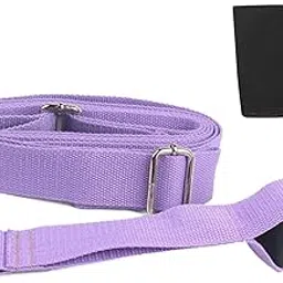 JAZZY PEARLS® Stretching Strap Sports Leg Stretching Strap for Women Men Gymnastics Ballet Purple-Sporting Goods-Fitness, Running & Yoga-Yoga & Pilates-Yoga Straps-picture-26