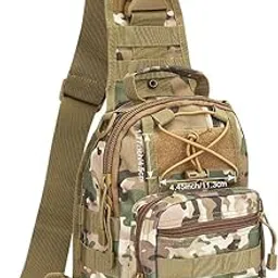 homava Travel Crossbody Backpack Shoulder Chest Bag Lightweight for Men Women Boys Girls image 1