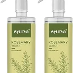 eyurva Rosemary Water Hair Spray (100 ml) | For Frizzy Hair | Adds Shine | Helps Hair | Strengthens Hair | Suitable For All Hair Types | Men & Women, Pack of 2-image-1