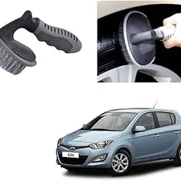 All Purpose Alloy Wheel Tire Car Rim Tyre Cleaning Brush Essential Universal Accessories Suitable for Hyundai i20-picture-53
