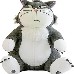 Softdreams Soft Plush Toy for Kids – Cute Stuffed Animal Soft Toy – Soft Cuddly Toy for Baby Boys & Girls, Return Gift -Lucifer Angry Cat 35cm-image-54