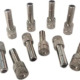 PARIJATA 10 pcs SS Water spray nozzle for Water/gardening | 0.3mm Mist nozzle pushfit anti-drop fog nozzle Sprinkler Lawn Garden-picture-61
