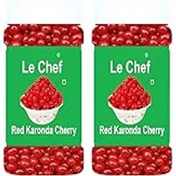 Le Chef Premium Karonda Red Cherries 100 gm X 4| Combo Pack Of 4-image-5