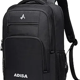 adisa Premium 15.6 inch Laptop Backpack School College Office Bag Pack For Men and Women (BP7009)-picture-40