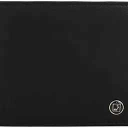 da milano RFID Protected Leather Wallet for Men with Card Slot - Black-picture-21