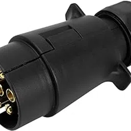 FABLOFT Trailer Socket 7 Way Mount Electrics Plug Adapter for Boat Truck Pickup-image-99