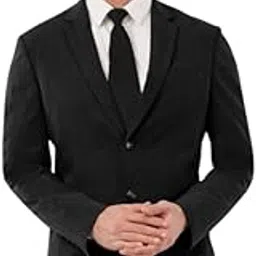 saintx Men's Ultra-Slim Fit Formal Blazer | 4-Way Stretch Performance Jacket | Fully Lined | Flexible Fit, Premium Look | Modern Essential for Office, Party & Special Occasions image 1