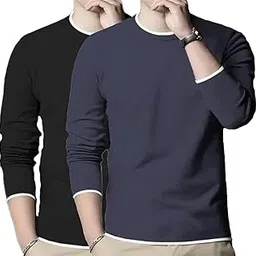 diaz Men's Solid Regular Fit-Pack of 2-picture-59