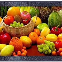 pnf Poster And Frames Fruits Wooden Photo Frame With Acrylic Sheet | For Living Room, Bedroom | Home Decoration Item | Best Gifting Option (10 * 14inch,Multicolour,Synthetic) 25378-picture-10