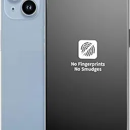 ZARALA Matte Screen Protector Compatible with iPhone 15 / iPhone 16 Tempered Glass Matte Finish Screen Protector Guard Front Side [Full Coverage] Anti Glare Anti Fingerprint [Bubble-Free] image 1