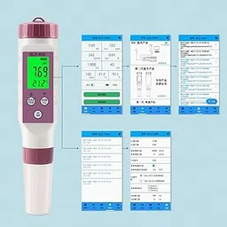 MILAAN Waterproof LCD Digital PH Meter for Food Indoor Plant Grow Hydroponics image 1
