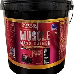 Muscle Mass Gainer | Pro Muscle Building Weight Gainer, 4 kg-picture-57