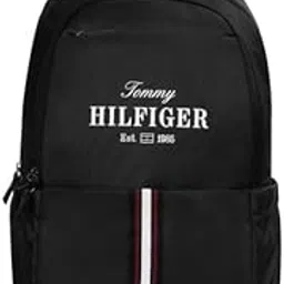 tommy hilfiger Laptop Backpack Elbert | Backpack for School, College and work | Water-Resistant, Fits 15-inch Laptop, with Rain Cover, Trolley Holder & 1-Year Warranty | 31L Capacity-picture-50