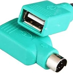BLACK CROWN P/S/2 to USB Female to P/S/2 Male Converter Changer Adapter for Keyboard Mouse & Other (Pack of 1)-picture-30