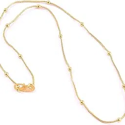 jewar mandi Locket & Chain Gold Plated Multi Design Chain with Pendant Jewelry for Men-Women & Boys-Girls-picture-16