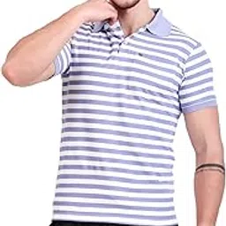 Men's Striped Polo T-Shirt, Short Sleeve-picture-35