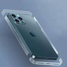 MOBIKTC for iPhone 12/12 Pro Protective Decal Film Around Back and Sides All-Wrap Skin Cover Dust-Proof Anti Scratch/Fingerprint Bubble Free (2 Set, Matte)-picture-29