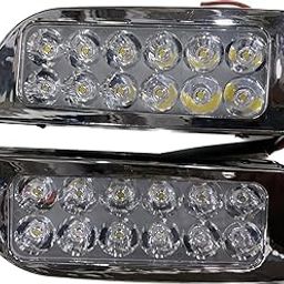 generic CARMART - 12 LED Fog Light Assembly compatible for Alto-800 New Model 2019-2020 -21- Set of 2 Pcs. Type B-picture-18