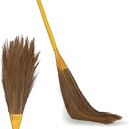 Jadhu Cleaning Broom, Long Handle, Wooden, Natural Mizoram Grass, Multi-Use for Home, Office, Floor Cleaning, Dusting, Sweeping (1)-picture-33