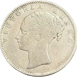 1840 Silver One Rupee Continuous Legend Victoria Queen East India Company Coin-picture-26