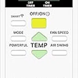 ZIEVA Compatible with Panasonic AC Replacement Remote for 1 1.5 2 ton Split/Window Air Conditioner - Please Match The Original Remote (AC 29G)-picture-21