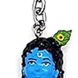 Fine Blessings PVC Krishna Keychain For Men Women Girls Boys Bike Scooty Car accessories Home Stylish Key Organizer Holder Lightweight Heavy Duty Keyring Best Birthday Gift-picture-38