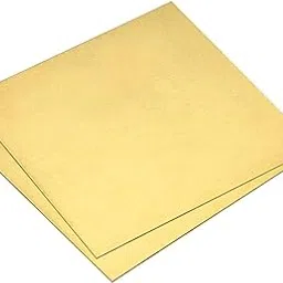 VAKOOBA 1Pc Pure Brass Metal Safe Using Sheet Plate 300mmx350mm (Thickness 0.3mm, 0.4mm, 0.5mm, 0.7mm, 0.8mm, 1.2mm) For decoration, embosing, art (1.2mm300mmx350mm)-picture-28