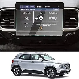 Armour Guards 9H Unbreakable GLOSSY FINISH Screen Protector Compatible With HYUNDAI VENUE Sx Plus Turbo Dct (Petrol) CAR Touch Screen Infotainment System (8 Inch)-picture-39