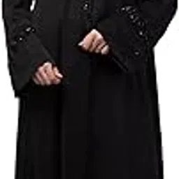 nazneen coat collar hand embroidery Abaya-picture-43