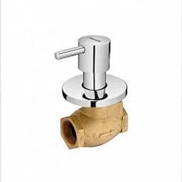 Hanes Brass Chrome-Plated Stop Faucet - Durable Plumbing Solution Flush Cock, Reliable Water Control, Bathroom Fitting-picture-17