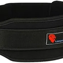 Leosportz® Gym Belt for Men Weight Lifting - 5 Inch Wide Back Support Belt Gym Uses | Heavy Duty Core Workout Belts for Deadlift | 10mm Thick Extra Support Gym Belt Workout (Black, M/L/XL)-image-30