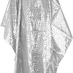 styleheaven Peacock Feather Printing Hair Cape Gown Cloth Apron for Adult - White|Health & Beauty|Salon & Spa Equipment|Styling Capes & Gowns-picture-11