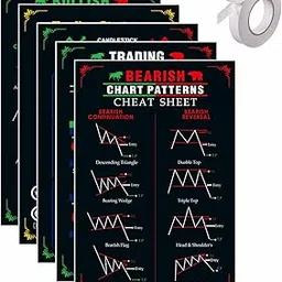 Teko Craft Trading Chart Pattern Stock Market Poster Pack Of 5 Poster Size : 12x18 Inch Classic Chart Pattern and Candle Stick Pattern Trading Stock Market Poster-image-40