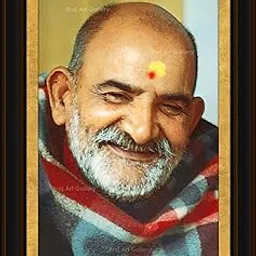 Neem Karoli Baba Graceful Smile Large Antique Photo Frame Size 16.5X22.5 Inches-picture-19