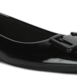 london rag Embellished Flat Ballerinas in Off White-picture-23
