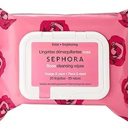 SEPHORA COLLECTION Cleansing & Exfoliating Wipes ROSE 25 WIPES-picture-46