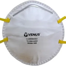 V-TC-84A-7516 NIOSH Certified N95 Mask, Pack of 10, Unisex White Color (PACK OF 5)-picture-24