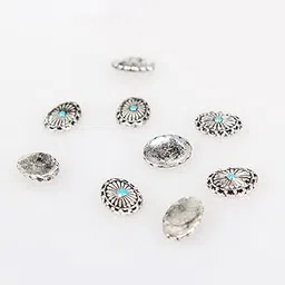 STYLEHEAVEN 100Pcs Retro Alloy Oval 3D Nail Art Diy Decorations Rhinestone Jewelry Nail Accessories|Health & BeautyNail Care, Manicure & Pedicure|Nail Art Accessories-picture-20