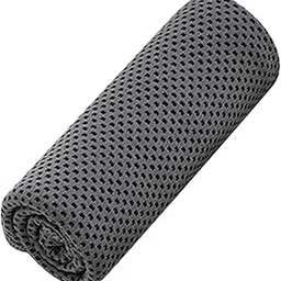 UJEAVETTE Cooling Towel 12X40 Sweat Absorbing Gym Towel for Fitness Workout Football Dark Gray-image-2