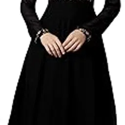 Ras Madhuri Fashion Fancy Gown Dresses Rangoli- Black-image-33