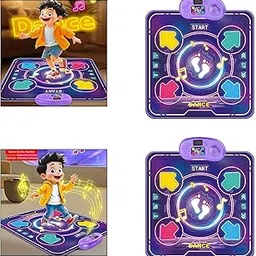 bnf® Dance Mat Toy Game Blanket Game Mat for Children Girls 3 4 5 6 7 8 Years Old Single Light|Toys & Hobbies | Educational | Music & Art-image-14