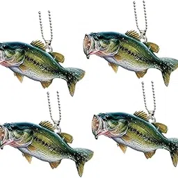 Bnf® 4Pcs Fish Car Hanging Ornaments Automotive Accessories Acrylic Signs Style E Parts & Accessories | Car & Truck Parts | Interior | Seat Covers-picture-33