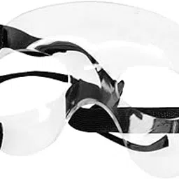 UJEAVETTE Basketball Face Mask Adults Face Shield for Boxing Athletic Workout Football 17cmx11cm-picture-11