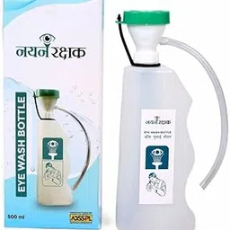 TECHNOSPILL Plastic Eye wash Bottle, Squeeze Bottle Watering Can Eye Wash Bottle (Clear) (Pack Of 01 Set)-picture-22