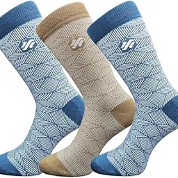 Bamboo Calf Length Socks for Men | Anti-Microbial, Breathable & Odor-Free | Extra Soft Padded for School, Office, Gym & Sports-image-26
