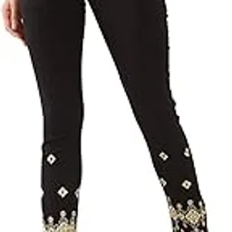 soch Black Viscose Solid Machine Embroidery Pant-picture-45