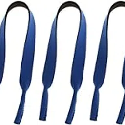 Blue Neoprene Sport Eyewear Glasses Neck Cord Retainer Band Strap 5Pcs-image-0